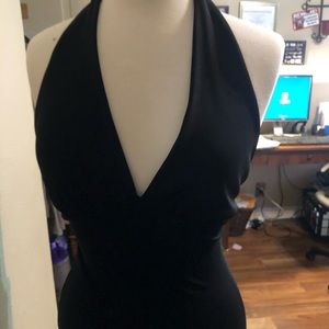 Halter Black dress